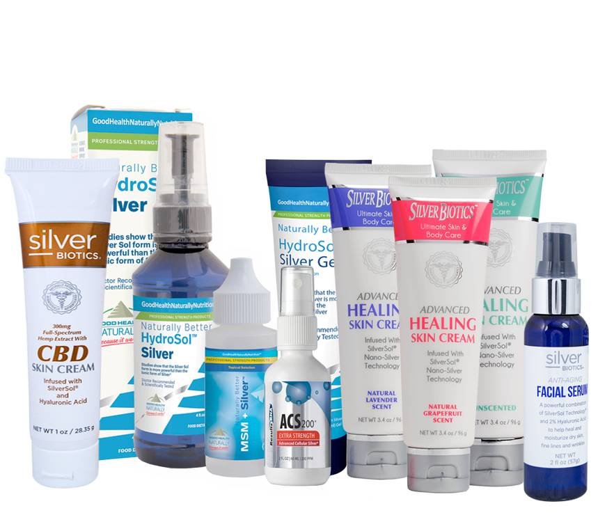 Silver products from Good Health Naturally